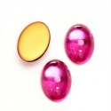 Klaaskamee 18x13x7mm/fuksia