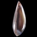 Looduslik Botswana ahhaat/51x19x6mm