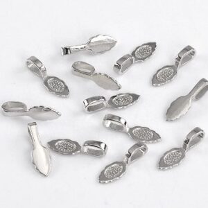 Antiikhõbedane alusripats klaasile/26x8mm