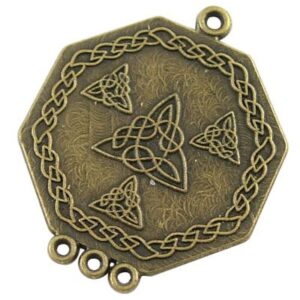 Antiikpronksi värvi toorik/ 30,5 x 24,5 mm