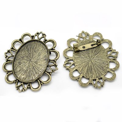 Antiikpronksi värvi prossi toorik/60x52