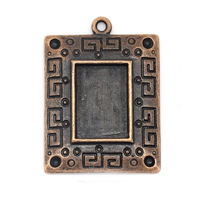 Antiikvaskne ripatsiraam kandiline/14x10mm