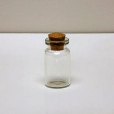 Korgiga klaaspudel/40x22 mm