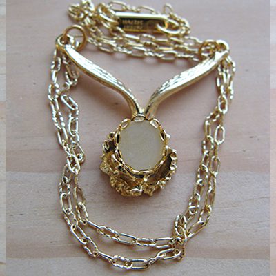 Kullatud kaelakee ripatsiga/nr2/alaga10x8